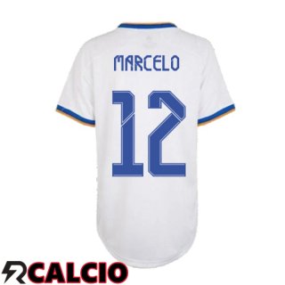 Prima Maglia Real Madrid (MARCELO 12) Donna Bianco 2021/2022