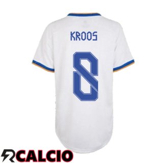 Prima Maglia Real Madrid (KROOS 8) Donna Bianco 2021/2022
