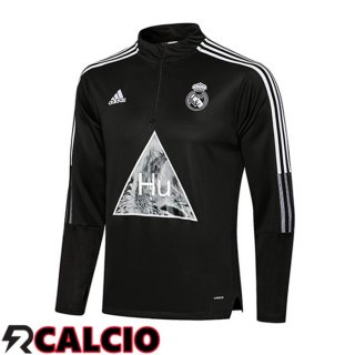 Felpa Allenamento Real Madrid Nero 2021/2022  Felpa Allenamento Real Madrid Nero 2021/2022