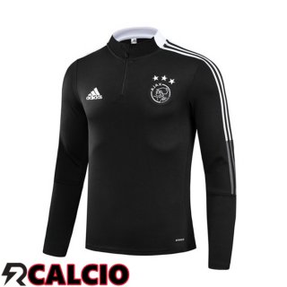 Felpa Allenamento AFC Ajax Nero 2021/2022  Felpa Allenamento AFC Ajax Nero 2021/2022