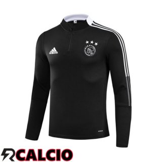 Felpa Allenamento AFC Ajax Nero 2021/2022  Felpa Allenamento AFC Ajax Nero 2021/2022