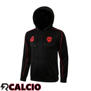 Felpa Allenamento Con Cappuccio Arsenal Nero 2021/2022