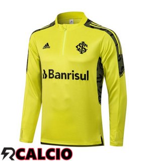 Felpa Allenamento SC Internacional Giallo 2021/2022  Felpa Allenamento SC Internacional Giallo 2021/2022