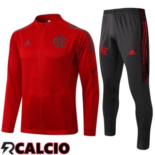 Insieme Tuta Calcio - Giacca Flamengo Rosso 2021/2022