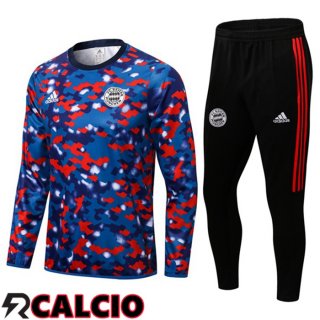 Tuta Calcio Bayern Monaco Blu Rosso 2021/2022