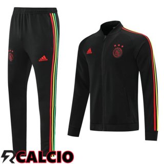 Insieme Tuta Calcio - Giacca AFC Ajax Nero 2021/2022