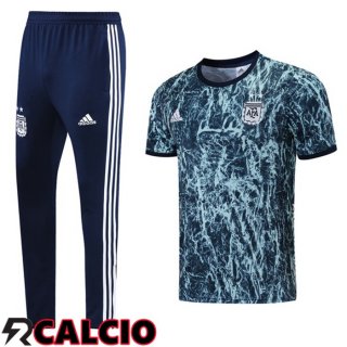 T Shirt Allenamento Argentina + Pantaloni Blu 2021/2022