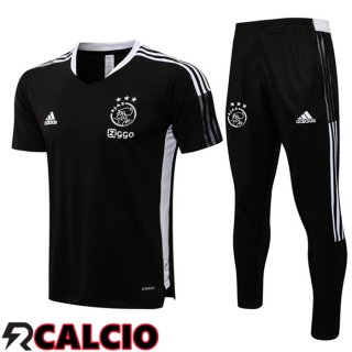 T Shirt Allenamento AFC Ajax + Pantaloni Nero 2021/2022