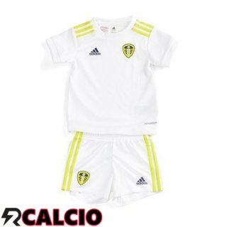 Prima Maglia Leeds United Bambino Bianco 2021 2022