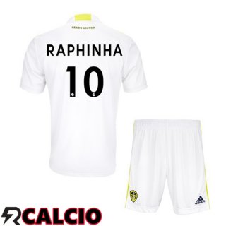 Prima Maglia Leeds United (RAPHINHA 10) Bambino Bianco 2021 2022