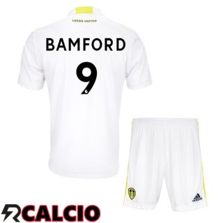 Prima Maglia Leeds United (BAMFORD 9) Bambino Bianco 2021 2022