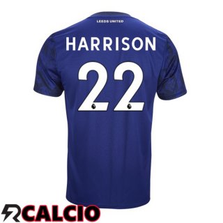 Seconda Maglia Leeds United (HARRISON 22) Blu 2021 2022