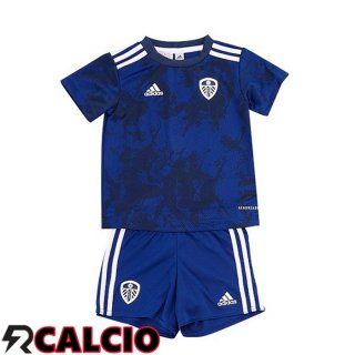 Seconda Maglia Leeds United Bambino Blu 2021 2022