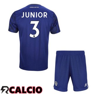 Seconda Maglia Leeds United (JUNIOR 3) Bambino Blu 2021 2022