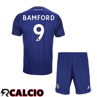 Seconda Maglia Leeds United (BAMFORD 9) Bambino Blu 2021 2022