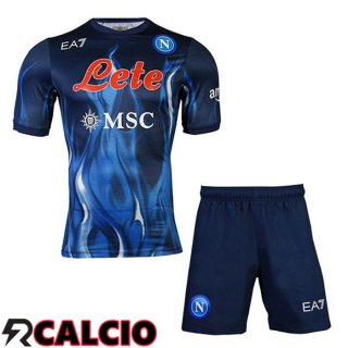 Terza Maglia SSC Napoli Bambino Terza Blu 2021 2022