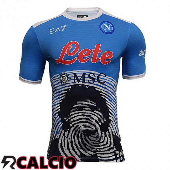 Maglia SSC Napoli MARADONA Limited Edition Blu 2021 2022