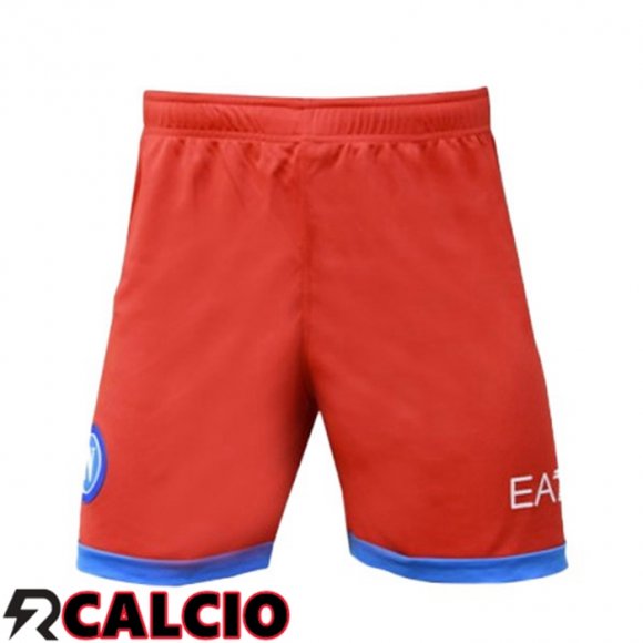 Quarto Pantaloncini SSC Napoli Rosso 2021 2022  Quarto Pantaloncini SSC Napoli Rosso 2021 2022