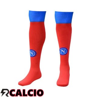 Quarto Calzini Calcio SSC Napoli Rosso 2021 2022