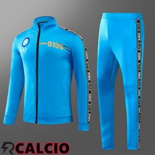 Tuta Calcio SSC Napoli Bambino Blu 22/23  Tuta Calcio SSC Napoli Bambino Blu 22/23