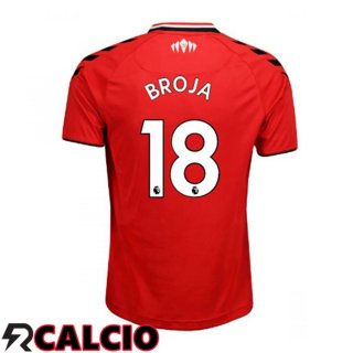 Prima Maglia Southampton FC (BROJA 18) Rosso/Bianco 2021 2022