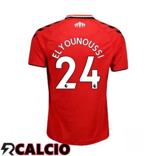 Prima Maglia Southampton FC (ELYOUNOUSSI 24) Rosso/Bianco 2021 2022