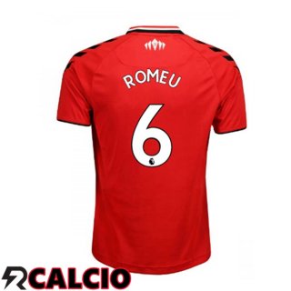 Prima Maglia Southampton FC (ROMEU 6) Rosso/Bianco 2021 2022