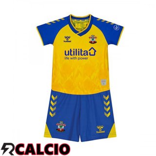 Seconda Maglia Southampton FC Bambino Giallo 2021 2022
