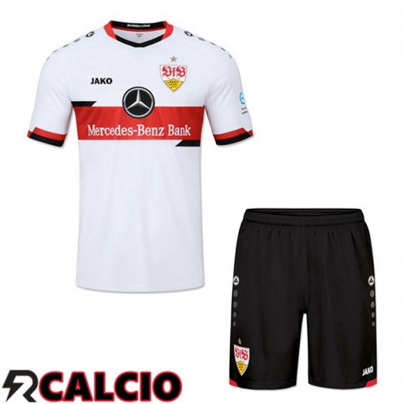 Prima Maglia VfB Stuttgart Bambino Bianco 2021 2022  Prima Maglia VfB Stuttgart Bambino Bianco 2021 2022