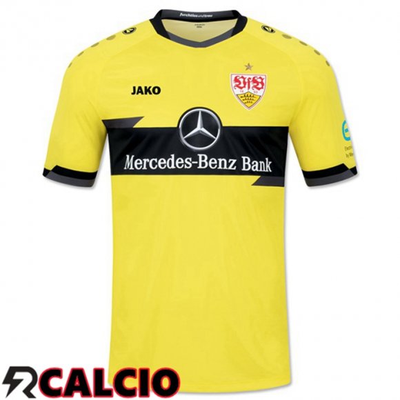 Maglia VfB Stuttgart Giallo Giallo 2021 2022  Maglia VfB Stuttgart Giallo Giallo 2021 2022