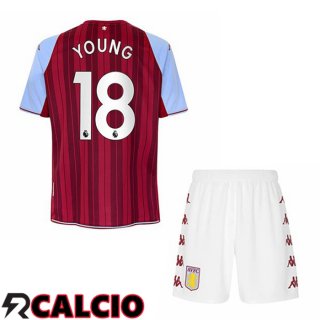 Prima Maglia Aston Villa (Young 18) Bambino Rosso 2021 2022  Prima Maglia Aston Villa (Young 18) Bambino Rosso 2021 2022