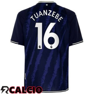 Terza Maglia Aston Villa (Tuanzebe 16) Terza Blu 2021 2022