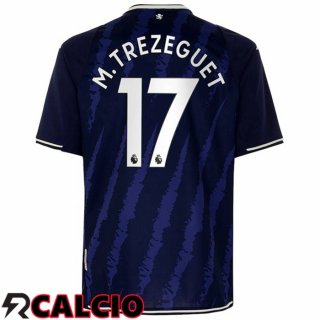 Terza Maglia Aston Villa (Trezeguet 17) Terza Blu 2021 2022