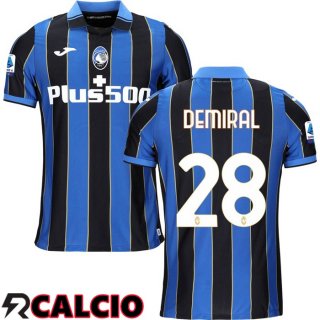 Prima Maglia Atalanta（DEMIRAL 28）Blu/Nero 2021/2022