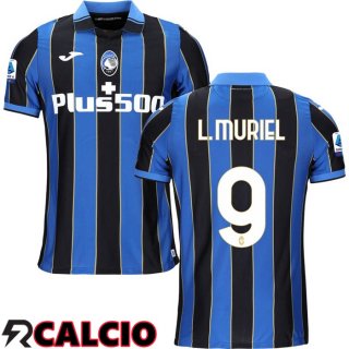 Prima Maglia Atalanta（L.MURIEL 9）Blu/Nero 2021/2022