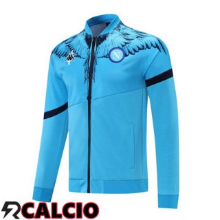Giacca Calcio SSC Napoli Blu 2021/2022  Giacca Calcio SSC Napoli Blu 2021/2022