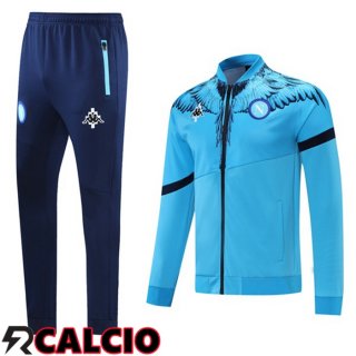 Insieme Tuta Calcio - Giacca SSC Napoli Blu 2021/2022