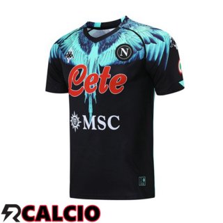 T Shirt Allenamento SSC Napoli Nero 2021/2022  T Shirt Allenamento SSC Napoli Nero 2021/2022