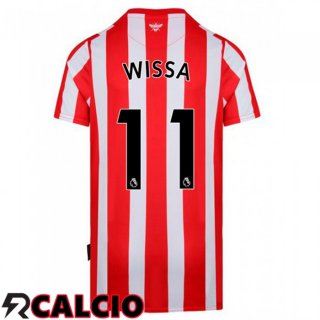 Prima Maglia Brentford FC (WISSA 11) Rosso/Bianco 2021 2022