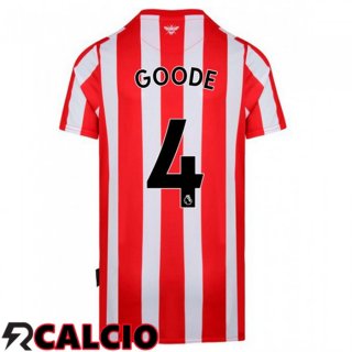Prima Maglia Brentford FC (GOODE 4) Rosso/Bianco 2021 2022