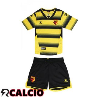 Prima Maglia Watford FC Bambino Giallo/Nero 2021 2022