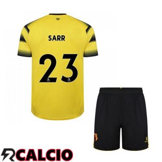 Prima Maglia Watford FC (SARR 23) Bambino Giallo/Nero 2021 2022