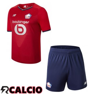 Prima Maglia Lille LOSC Bambino Rosso 2021/2022