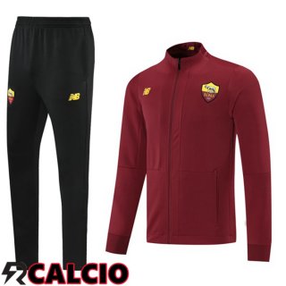 Insieme Tuta Calcio - Giacca AS Roma Rosso 2021/2022