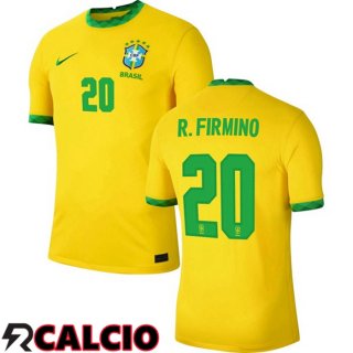 Prima Maglia Nazionale Brasile (R.FIRMINO 20) 2020/2021
