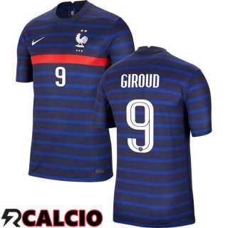 Prima Maglia Nazionale Francia (GIROUD 9) 2020/2021  Prima Maglia Nazionale Francia (GIROUD 9) 2020/2021