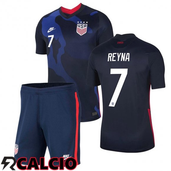 Seconda Maglia Nazionale USA (REYNA 7) Bambino 2020/2021