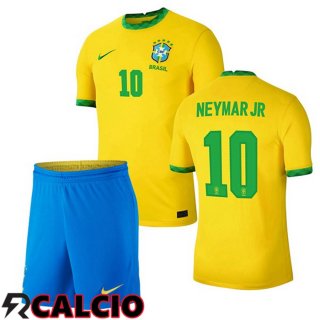 Prima Maglia Nazionale Brasile (NEYMAR JR 10) Bambino 2020/2021