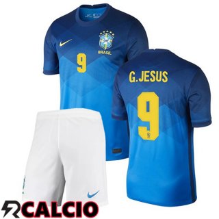 Seconda Maglia Nazionale Brasile (G.JESUS 9) Bambino 2020/2021