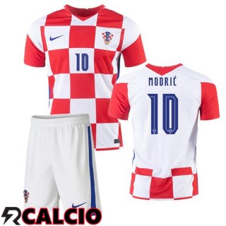 Prima Maglia Nazionale Croazia (MODRIĆ 10) Bambino 2020/2021